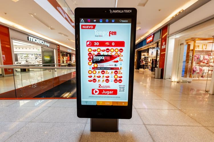 Publicidad interactiva con Tempra Publicidad interactiva con Tempra